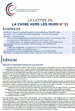 Lettre la Chine Hors les Murs N°31